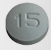 Pill X 15 Green Round is Felodipine Extended-Release