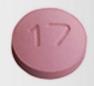 Pill X 17 Brown Round is Felodipine Extended-Release
