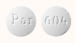 Pill Par 604 White Round is Lamotrigine Extended-Release