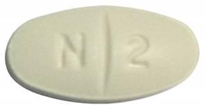Pill N 2 White Oval is Nevirapine