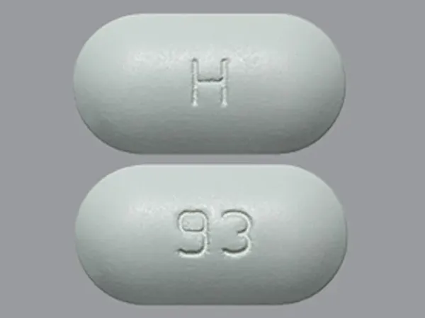 Metformin hydrochloride and pioglitazone hydrochloride 850 mg / 15 mg (base) H 93