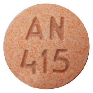 Buprenorphine hydrochloride and naloxone hydrochloride (sublingual) 8 mg (base) / 2 mg (base) AN 415