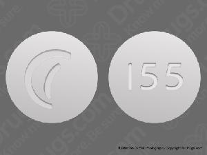 Buprenorphine Hydrochloride and Naloxone Hydrochloride (Sublingual) Logo (Actavis) 155