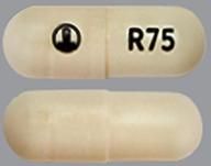 Pradaxa 75 mg Logo R75