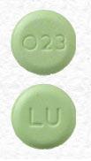 Pill Imprint LU O23 (Jencycla 0.35 mg)