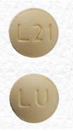 Pill LU L21 Orange Round is Enskyce