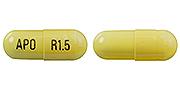 Rivastigmine tartrate 1.5 mg APO R1.5