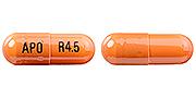 Rivastigmine tartrate 4.5 mg APO R4.5