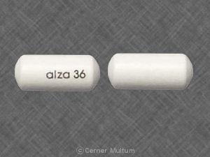 Methylphenidate hydrochloride extended-release 36 mg alza 36