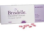 Pill NOVEN 7.5 mg Pink Capsule/Oblong is Brisdelle