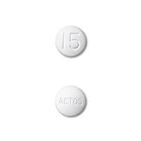 Pioglitazone hydrochloride 15 mg ACTOS 15