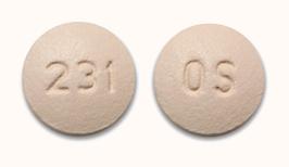A pílula OS 231 é Khedezla 50 mg