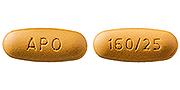 Hydrochlorothiazide and valsartan 25 mg / 160 mg APO 160/25
