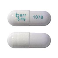Temozolomide 5 mg barr 5 mg 1078