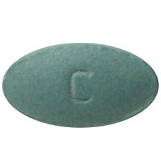 Pill C 333 Green Oval is Losartan Potassium