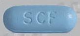 Pill SCF is Contac Severe Cold & Flu Maximum Strength acetaminophen 500 mg / chlorpheniramine maleate 2 mg / dextromethorphan hydrobromide 15 mg / pseudoephedrine hydrochloride 30 mg