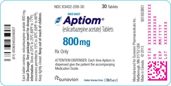 Aptiom 800 mg ESL 800