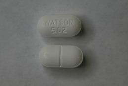 Acetaminophen and hydrocodone bitartrate 650 mg / 7.5 mg WATSON 502