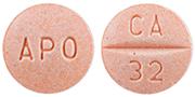 Pill APO CA 32 Pink Round is Candesartan Cilexetil