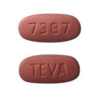 Moxifloxacin hydrochloride 400 mg TEVA 7387