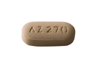 Pill AZ 270 Orange Capsule/Oblong is Acetaminophen and Phenylephrine Hydrochloride