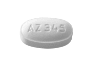 Pill AZ 345 White Oval is Dextromethorphan and Guaifenesin
