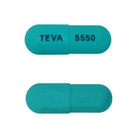 Dexmethylphenidate hydrochloride extended-release 5 mg TEVA 5550