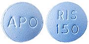 Pill APO RIS 150 is Risedronate Sodium 150 mg