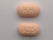 Hydrochlorothiazide and irbesartan 12.5 mg / 150 mg HH 325