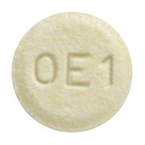 Olanzapine (orally disintegrating) 5 mg M OE1