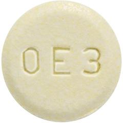 Pill M OE3 Yellow Round is Olanzapine (Orally Disintegrating)