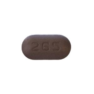 Pill 265 Purple Capsule-shape is Mycophenolate Mofetil