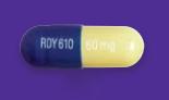Duloxetine hydrochloride delayed-release 60 mg RDY610 60mg