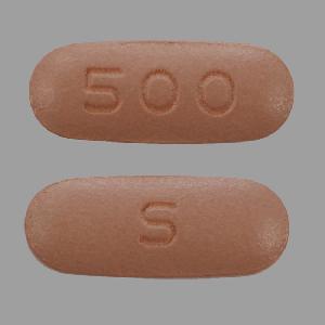 Niacin extended-release 500 mg S 500