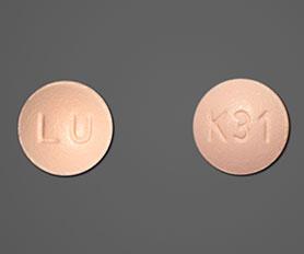 Pill LU K31 Pink Round is Nikki