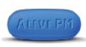 Pill Imprint ALEVE PM (Aleve PM diphenhydramine hydrochloride 25 mg / naproxen sodium 220 mg)