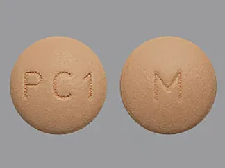 Pill M PC1 is Potassium Chloride Extended-Release 10 mEq (750 mg)