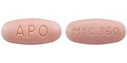 Mycophenolic acid delayed-release 360 mg APO MYC 360