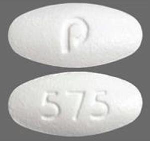 Amlodipine besylate and valsartan 10 mg / 160 mg p 575