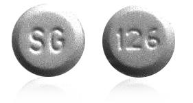 Pramipexole dihydrochloride 0.125 mg SG 126