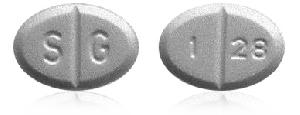Pramipexole dihydrochloride 0.5 mg S G 1 28