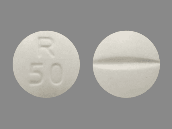Metoprolol tartrate 50 mg R 50