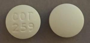 Pill cor 259 Yellow Round is Oxymorphone Hydrochloride