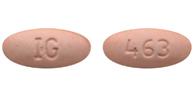 Rizatriptan benzoate 10 mg IG 463