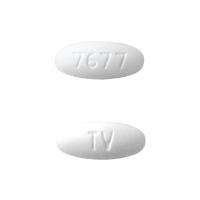 Metformin hydrochloride and pioglitazone hydrochloride 500 mg / 15 mg TV 7677