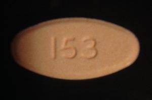 Buprenorphine hydrochloride (sublingual) 8 mg Logo (Actavis) 153