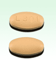 Pill L301 Yellow Oval is Amlodipine Besylate and Valsartan