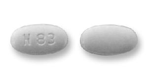 Pill N 83 White Oval is Amlodipine Besylate and Valsartan