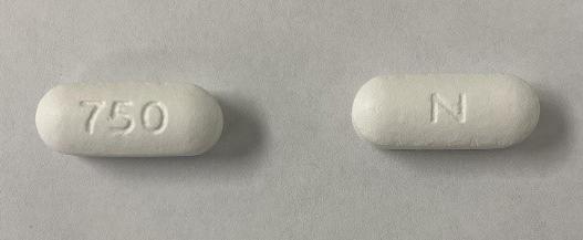 Pill N 750 White Capsule/Oblong is Naproxen Sodium Controlled Release