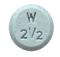 Warfarin sodium 2.5 mg I G W 2 1/2